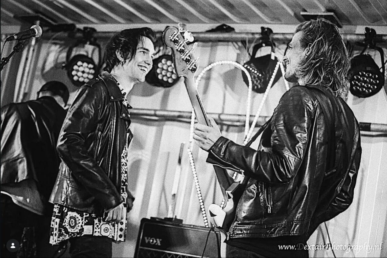 Jelle en Dave foto 2